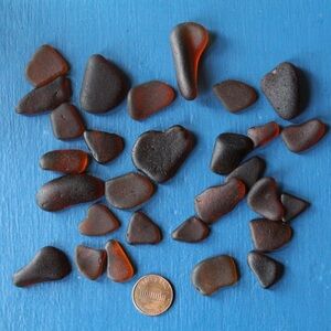 brown seaglass